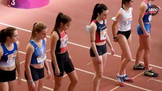 600m 800m 1.000m Womens Races - Madrid U16 Indoor Championships 03142021