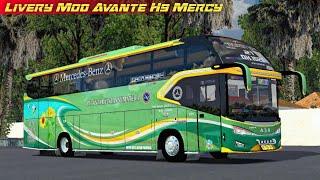 ALS ‼️ LIVERY MOD AVANTE H9 MERCY  BUS SIMULATOR INDONESIA