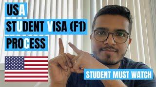 USA F1 Student Visa Process Explained  Hindi  Krunal Patel Vlogs