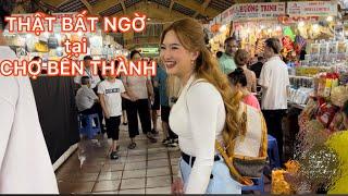 Thử Thách 1 Ngày Không Nói Tiếng Việt tại Chợ Bến Thành Và Thật Bất ngờ