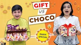 GIFT vs CHOCOLATE  Rakhi Special Video  Festival Celebration  Aayu and Pihu Show