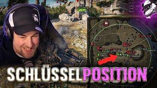 Schlüsselpositionen für eine gute Runde  #2 Wadi & Klippe World of Tanks - Gameplay - Deutsch