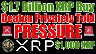 Ripple Buys Billions Of XRP& Crypto Leaders Privately Want #ETHGATE Exposed