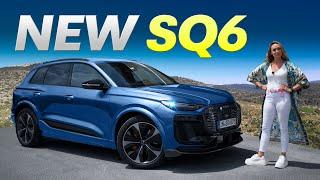 NEW Audi Q6  SQ6 E-Tron Review Is Audis Macan Rival Worth £93000?  4K