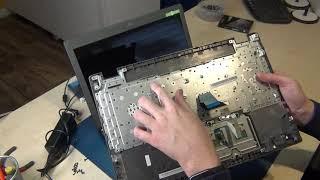 Acer E5 772G Notebook Repair Laptop Disassembly Guide How To Replace Battery and HDD Harddisc to SSD