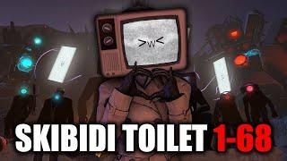 tv woman REACTS TO - skibidi toilet 1-68  FULL VIDEO