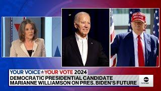 Marianne Williamson On ABC News Live  July 9 2024