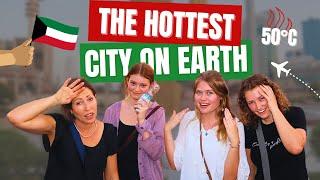 WELCOME TO KUWAIT ️ First Impressions of Hottest City on Earth   197 Countries 3 Kids