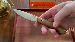 Barkriver Bird and trout Knife 2024 production CPM154 view by www bushcraftcanada com