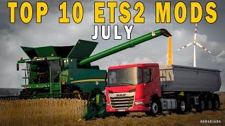 TOP 10 ETS2 MODS - JULY 2024  Euro Truck Simulator 2 Mods