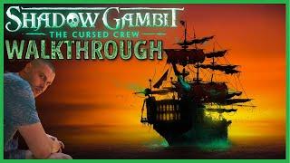 Shadow Gambit - The Cursed Crew - Cursed Difficulty - Full Game Walkthrough - Part 1 PC ULTRA