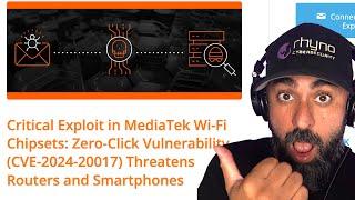 Critical Exploit in MediaTek Wi-Fi Chipsets Zero-Click Vulnerability