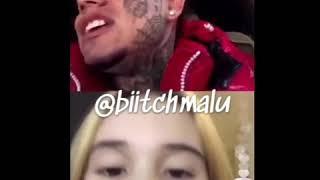 6ix9ine & Lil Tay On Live