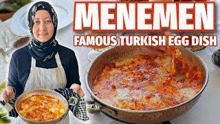 How To Make MENEMEN Famous Turkish Egg Dish