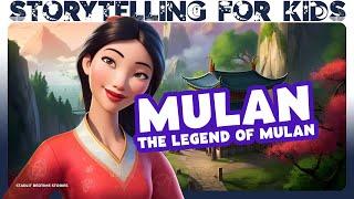 Mulan’s Brave Journey Mulan Saves China  Disneys Mulan Retold for Kids  Soothing Bedtime Story