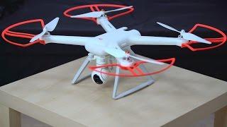 Xiaomi Mi Drone 1080p. Распаковка рядом с DJI Phantom 4. Первый полет. Тест камеры.