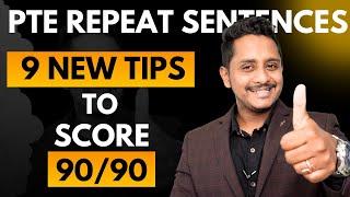 9 New Tips to Score 9090 - PTE Repeat Sentence  Skills PTE Academic