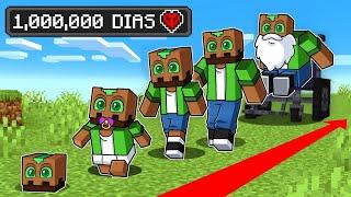 Sobreviví 1000000 de DÍAS en Minecraft ⌛