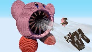 Minecraft vs Smash Bros. -- KIRBY  META KNIGHT  YOSHI  KING DEDEDE