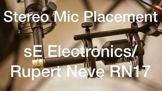 Stereo mic techniques on Taylor acoustic sE ElectronicsRupert Neve RN17 - Progressive Recording