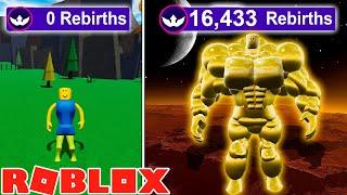 Como Conseguir Muchos Rebirths Rapido en Mega Noob Simulator  y Ser PRO Roblox