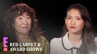Sandra Oh Shares Advice to Squid Game Star Jung Ho-Yeon  E Red Carpet & Award Shows
