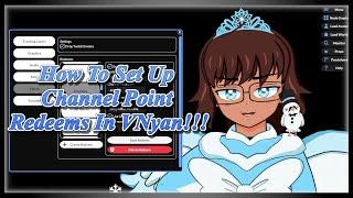 How To Set Up Channel Point Redeems In VNyan