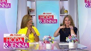 See the signal Hoda will send to Jenna during the Paris Olympics