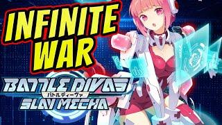 Infinite War Gameplay  Battle Divas Slay Mecha