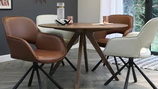 Marlow Swivel Dining Chair  Product Focus  Danetti