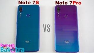 Redmi Note 7S vs Note 7 Pro SpeedTest and Camera Comparison
