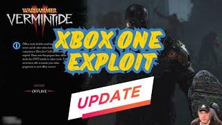 Xbox One Exploit Update and Trying the Vermintide 2 Disc