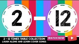 Times Tables Songs 2-12 for Kids  From The Covers Collection V1  Laugh Along and Learn