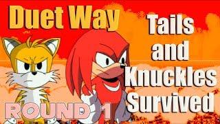 Sonic.Exe The Spirits of Hell Round 1 - Tails and Knuckles Survivors - Walkthrough - Fan Game