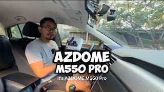 AZDOME M550 Pro Dascam  Unboxing The Best 3-Channel Dashcam