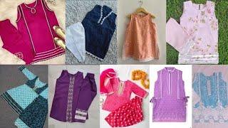 Baby girl kurta design  baby girl dress design with lace  latest baby girl kurta design 2024
