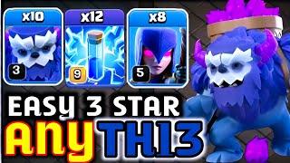 EPIC STRATEGY  Th13 Yeti Witch Quake Attack Strategy  Th13 Yeti Witch  Best Th13 Attack Strategy