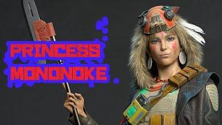 Mononoke Princess - создание 3д модели. О работе в геймдев и ответы на вопросы.