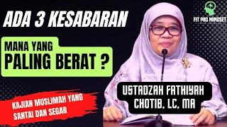 Biar Bunda Adem... Ini Cara Menjadi Sabar Tanpa Ujung dari Ustadzah Siti Fathiyah Khotib Lc MA.