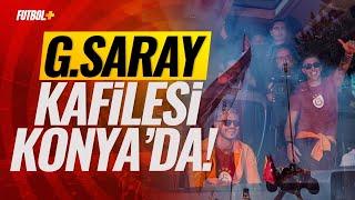 Galatasaray kafilesi Konyada #trendyolsüperlig