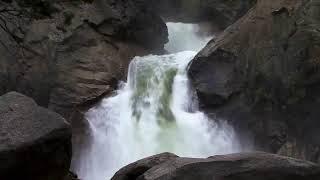 Serene Waterfall Calm Down with Natural Water Sounds and Relaxing Music