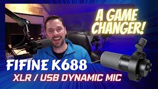 FIFINE K688 - Can’t afford the SM7B? For $70 - This is AWESOME for Spoken Word