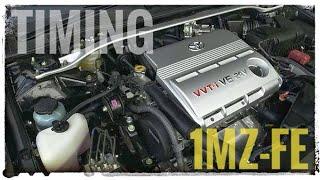 TOYOTALEXUS 1MZ-FE Timing Belt Replacement CamryAvalonSiennaSolaraES RX300 Quick repair Guide