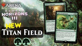 Primeval Titan Field Combo with MH3  Timeless Ranked  MTG Arena