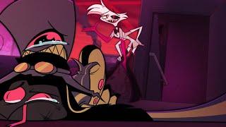 Vaggie throwing everyone off the roof p2  S1E3 Hazbin Hotel 2024