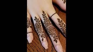 Finger Mehndi design #fingermehndidesign #mehndi #shorts #viral