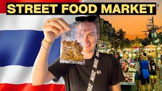 Chiang Mai FIRST impressions - Night FOOD Market with Prices 2024