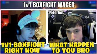 CLIX Finally 1v1 PETERBOT In BOXFIGHT Wager For $2000 *Toxic 1v1 Wager*