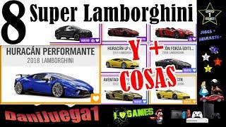 FH4 Los 8 SUPER Lamborghini de PREMIO Unlock PERFORMANTE y 7 + Frozen MEJOR q HORIZON 4? Subs XBOX