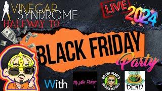 Vinegar Syndromes HALFWAY TO BLACK FRIDAY 2024 Sale Kickoff Live Party